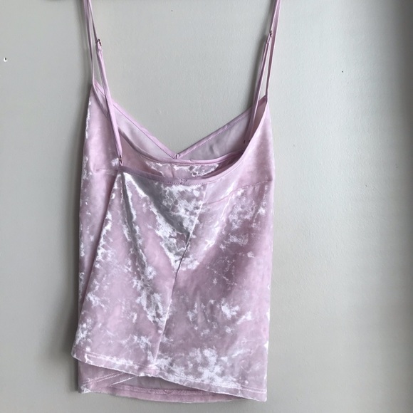 Victoria’s Secret | pink velvet top size M - Picture 4 of 7